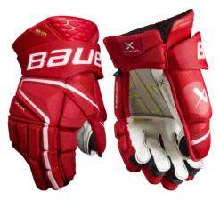Bauer Vapor Hyperlite Senior Hockey Gloves -Hockey Series Store HYPERLITE SR FRONT RED2png