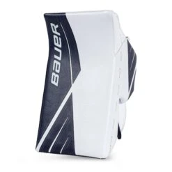 Bauer Supreme UltraSonic Senior Goalie Blocker -Hockey Series Store bauer blockers bauer supreme ultrasonic senior goalie blocker white navy regular 28741216927810