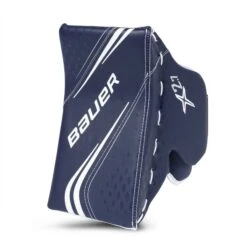 Bauer Vapor X2.7 Junior Goalie Blocker -Hockey Series Store bauer blockers bauer vapor x2 7 junior goalie blocker navy regular 28741218631746