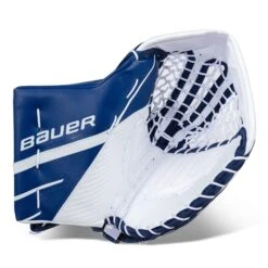 Bauer Supreme 3S Senior Goalie Catcher -Hockey Series Store bauer catchers bauer supreme 3s senior goalie catcher white blue regular 28743621345346