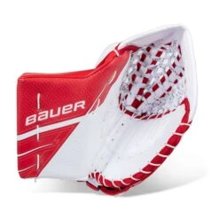 Bauer Supreme UltraSonic Senior Goalie Catcher -Hockey Series Store bauer catchers bauer supreme ultrasonic senior goalie catcher white red regular 30351230140482