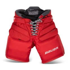 Bauer Elite Senior Goalie Pants S21 -Hockey Series Store bauer goalie pants bauer elite senior goalie pants red s 30201775620162
