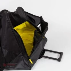 Bauer Premium Senior Goalie Wheel Bag (2019) -Hockey Series Store bauer wheeled goalie bags bauer premium senior goalie wheel bag 2019 black sr 14807567007810