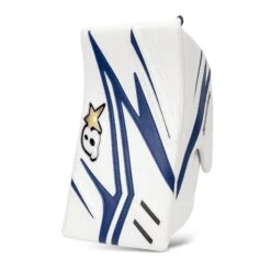 Brian's OPTiK X2 Senior Goalie Blocker -Hockey Series Store brian s blockers brian s optik x2 senior goalie blocker white blue regular 28741221515330