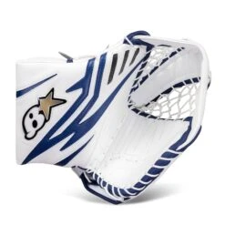 Brian's OPTiK X2 Senior Goalie Catcher -Hockey Series Store brian s catchers brian s optik x2 senior goalie catcher white blue regular 28743625113666