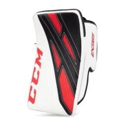 CCM Extreme Flex 4 Pro Senior Goalie Blocker -Hockey Series Store ccm blockers ccm extreme flex 4 pro senior goalie blocker white black red regular 28741225283650
