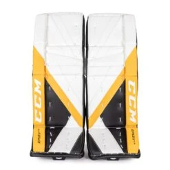 CCM Extreme Flex E5.5 Junior Goalie Leg Pads - Source Exclusive -Hockey Series Store ccm leg pads ccm extreme flex e5 5 junior goalie leg pads source exclusive boston bruins 26 1 28744299249730