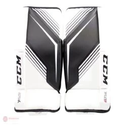 CCM YTFlex 2 Youth Goalie Leg Pads 10 CCM YTFlex 2 Youth Goalie Leg Pads -Hockey Series Store ccm leg pads ccm ytflex 2 youth goalie leg pads white white black 26 28744306917442