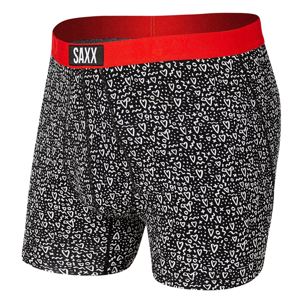 Saxx Vibe Boxers - Black Love Doodles 3 Saxx Vibe Boxers - Black Love Doodles