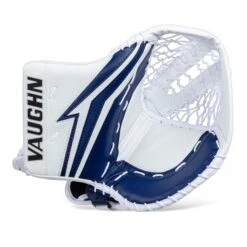 Vaughn Velocity V9 XP Junior Goalie Catcher -Hockey Series Store vaughn catchers vaughn velocity v9 xp junior goalie catcher white blue regular 28743623671874