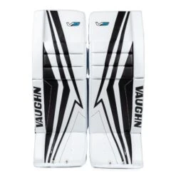 Vaughn Velocity V9 Pro Senior Goalie Leg Pads -Hockey Series Store vaughn leg pads vaughn velocity v9 pro senior goalie leg pads white black 32 2 28744339062850