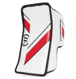 Warrior Ritual G4 Youth Goalie Blocker -Hockey Series Store warrior blockers warrior ritual g4 youth goalie blocker white black red regular 28741242978370