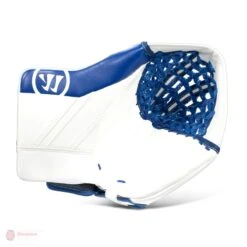 Warrior Ritual GT2 Intermediate Goalie Catcher - Source Exclusive -Hockey Series Store warrior catchers warrior ritual gt2 intermediate goalie catcher source exclusive white blue regular 28743616135234